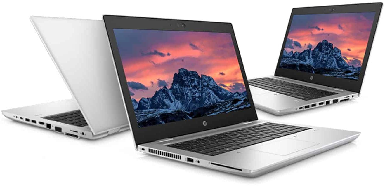 لپ تاپ تجاری HP (بازسازی شده) ProBook 640 G5، پردازنده اینتل Core i5-8365U، رم 16GB DDR4 SODIMM، هارد اس اس دی M2 512GB، صفحه نمایش 14.1 اینچ، ویندوز 11