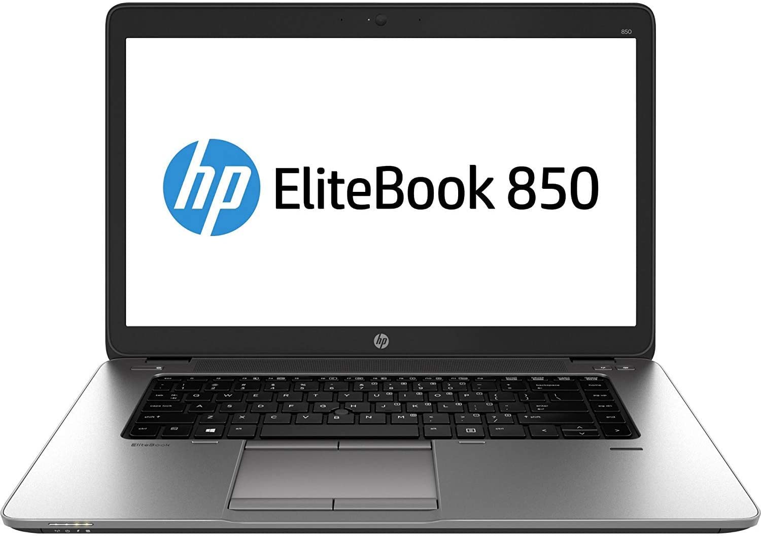 لپ تاپ تجاری HP EliteBook 850 G1، دارای پردازنده Intel Core i5 نسل چهارم، حافظه RAM DDR3L 8GB، هارد SSD 256GB، صفحه نمایش 15.1 اینچی، ویندوز 11 (تجدید شده)