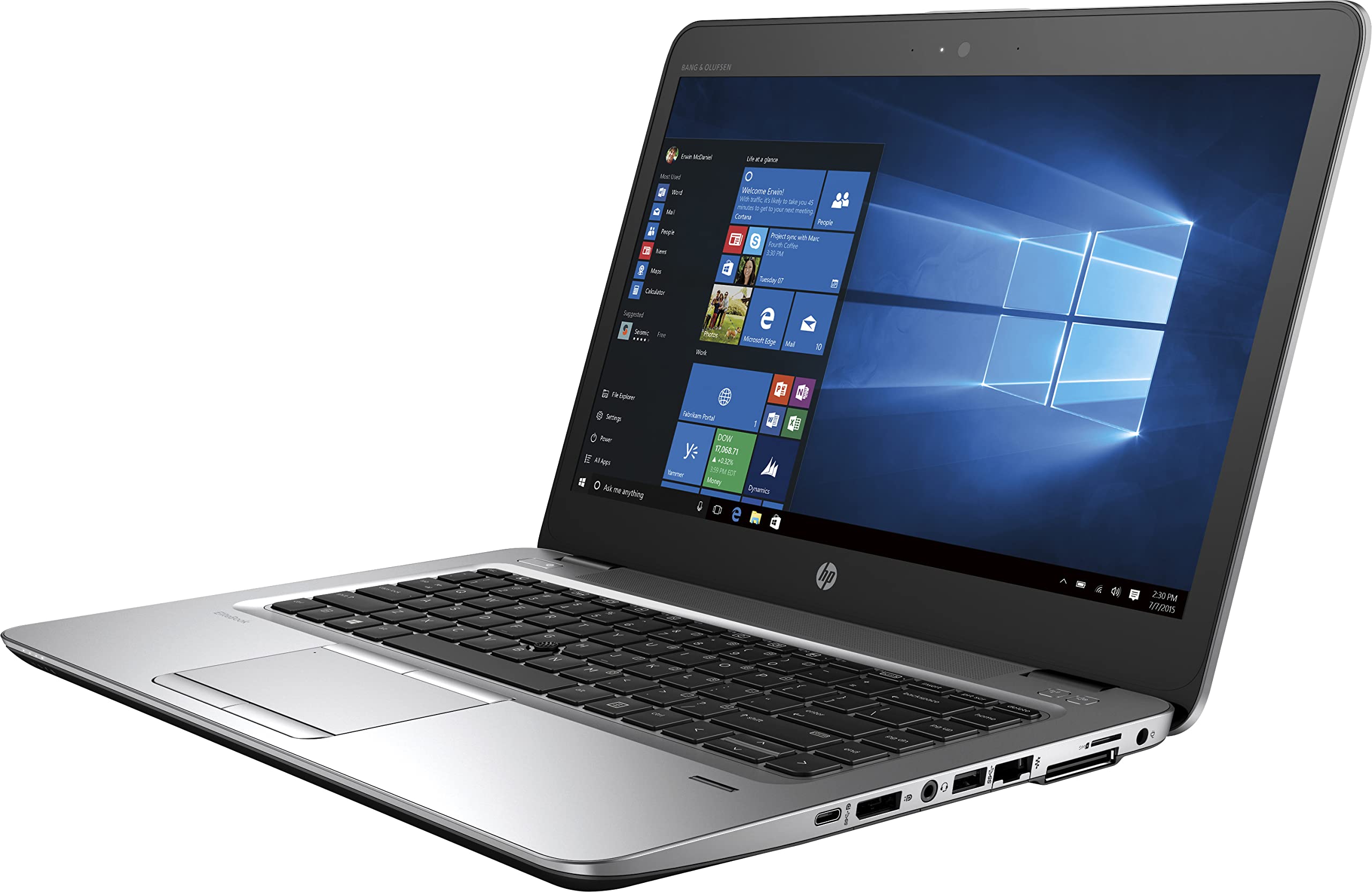 لپ تاپ تجاری HP EliteBook 840 G4 | پردازنده Intel Core i5 نسل هفتم | 16GB RAM | 256GB درایو حالت جامد (SSD) | صفحه 14.1 اینچ بدون لمس | ویندوز ۱۱ | (تجدید نظر شده)