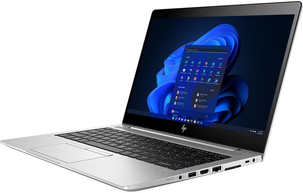 لپ تاپ تجاری اچ‌پی (تجدید نظر شده) EliteBook 840 G6 | پردازنده Intel Core i7 نسل هشتم | 16GB رم | 256GB حافظه جامد (SSD) | نمایشگر 14.1 اینچ بدون لمس | ویندوز 11 |