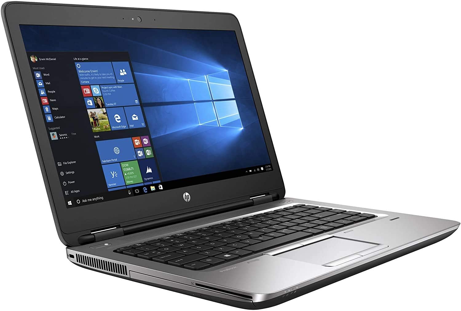 لپتاپ اچ‌پی (بازسازی شده) ProBook 640 G2 اینتل کور 14 اینچ نمایشگر i5-6300U 8 گیگابایت رم 256 گیگابایت اس‌اس‌دی ویندوز ۱۱ هوم نصب و فعال‌سازی شده