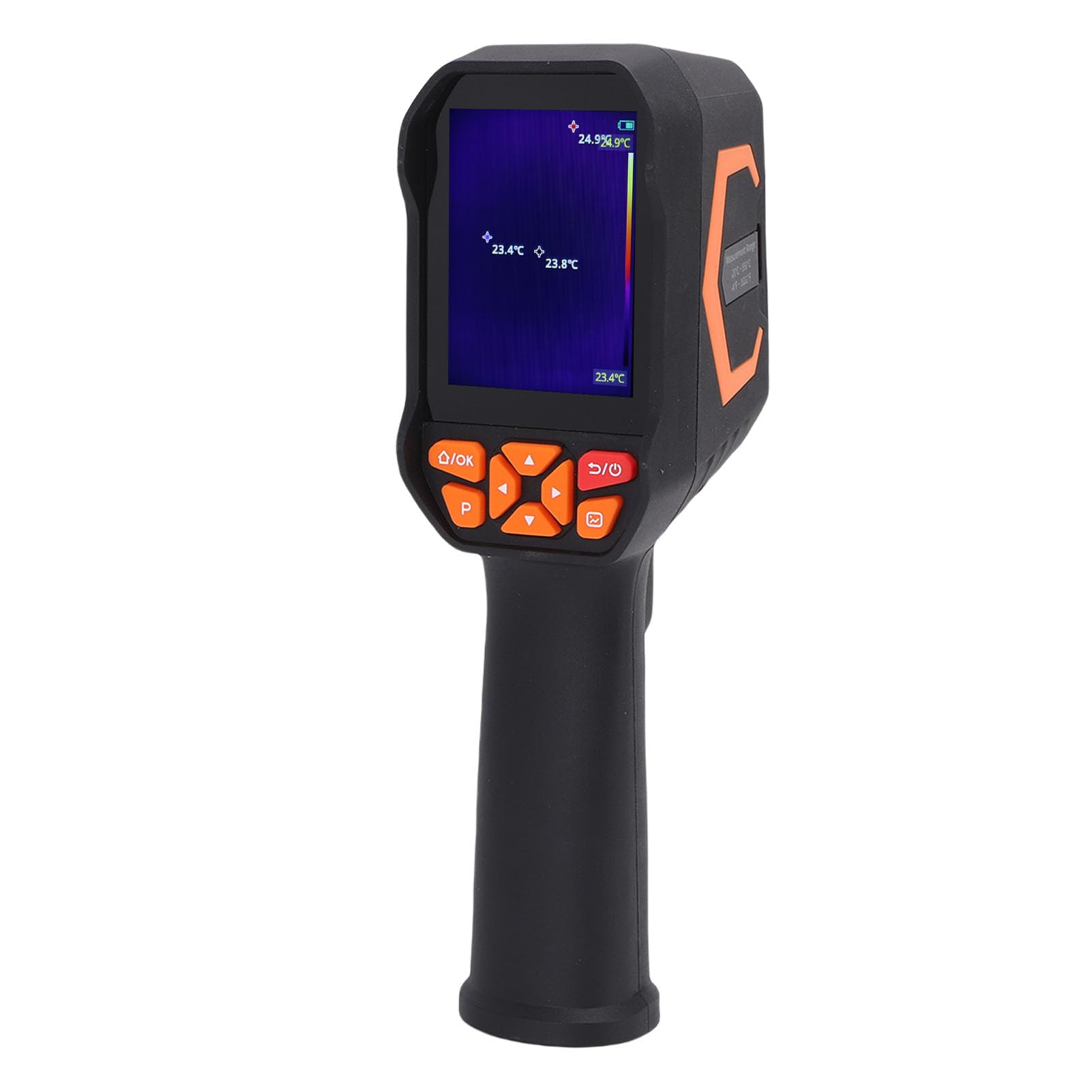 دوربین تصویربرداری حرارتی Annadue، با دتکتور IR 256x192 با دامنه -20°C تا 550°C، حافظه 8GB، باتری 4 ساعته، برای بازرسی الکتریکی و رفع اشکال مکانیکی