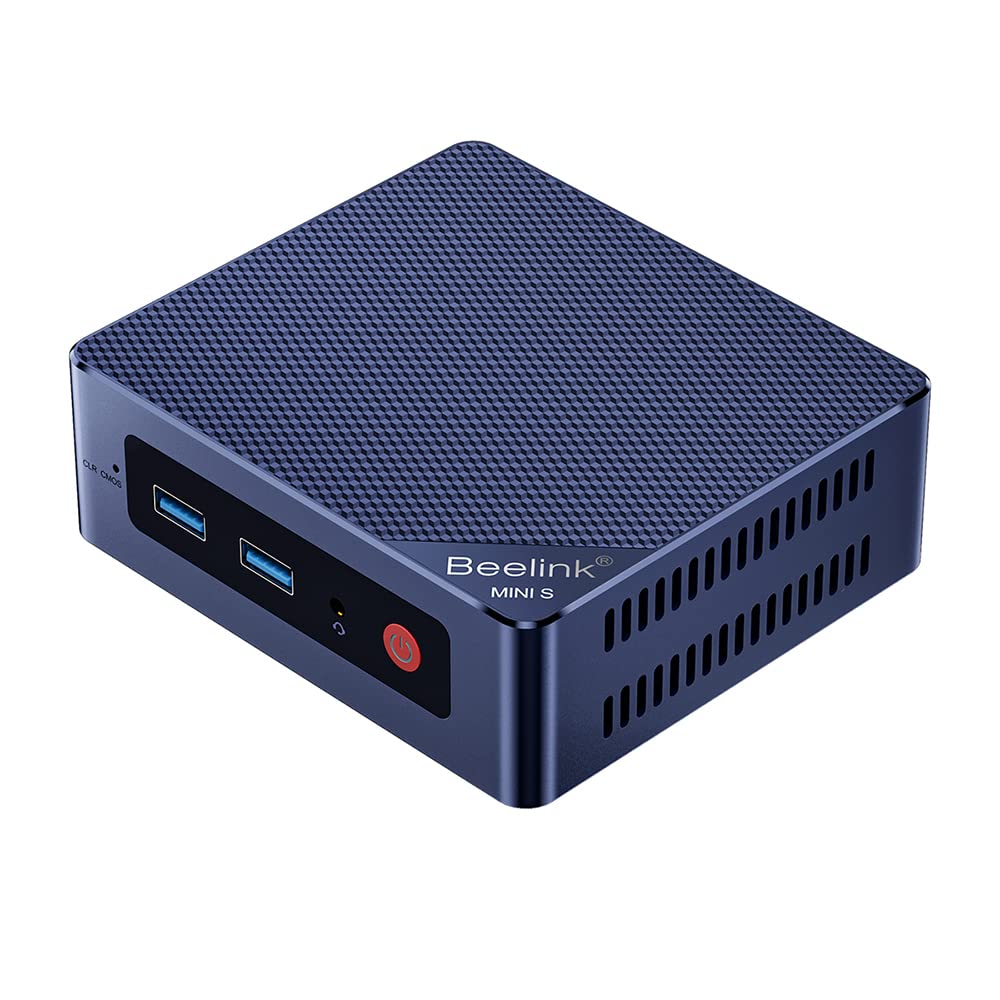 ترجمه: 
Beelink MINI S13 Pro Mini PC اینتل N150 (تا 3.6 گیگاهرتز 4C/4T)، رایانه‌های کوچک 12 گیگابایت LPDDR5 500 گیگابایت از نوع SSD، دو پورت HDMI 4K برای نمایش، پشتیبانی از WIFI6/BT5.2/2.5Gbps/AV1 دیکدینگ/WIFI6/BT5.2/Office/Win11 Home MINI S13 N150 12G+500G