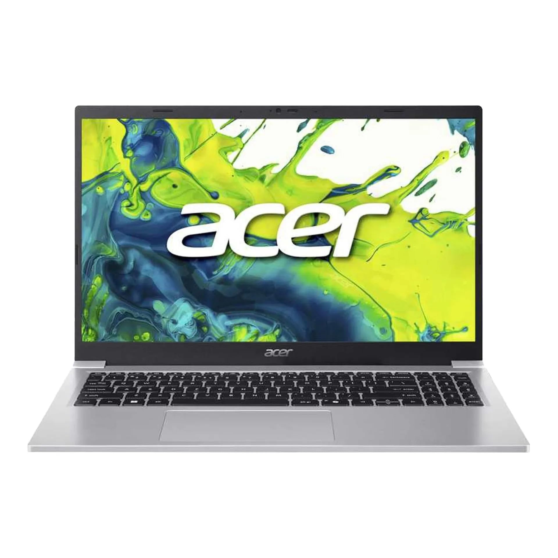 لپ تاپ ایسر اسپایر لایت AL15-72P-76WK - اینتل کور i7-13620H، 16 گیگابایت حافظه RAM DDR5، 512 گیگابایت حافظه داخلی نوع NVMe SSD، نمایشگر 15.6 اینچی FHD IPS، گرافیک مداخله ای اینتل UHD، رنگ نقره ای، ویندوز 11 محترف (ارتقا یافته)، صفحه کلید انگلیسی.
