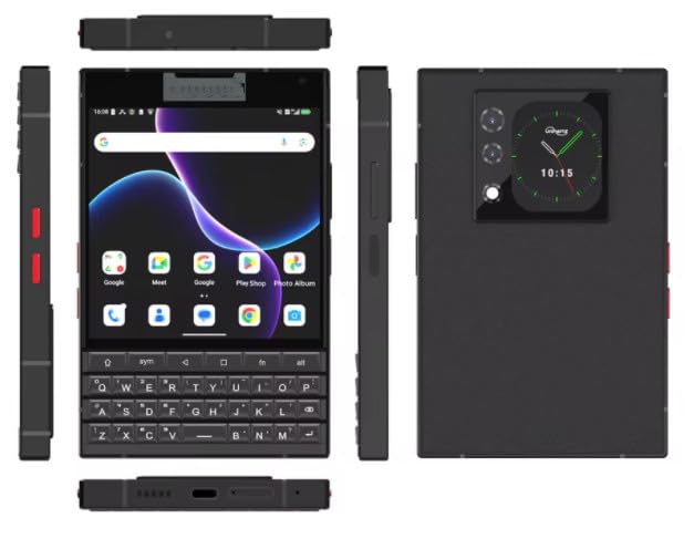 ترجمه: گوشی هوشمند Titan 2 با قابلیت 5G، اندروید 15، صفحه کلید فیزیکی، دو صفحه نمایش، 12GB حافظه RAM، 512GB فضای ذخیره‌سازی، پردازنده Dimensity 7300، دوربین دوگانه 50MP و قابلیت دو سیم کارت