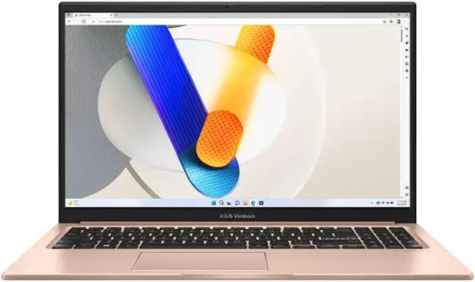 لپ تاپ ASUS Vivobook ۱۵، صفحه نمایش ۱۵.۶ اینچ FHD IPS، پردازنده Intel Core i3-۱۳۱۵U، ۸GB RAM، ۵۱۲GB SSD، گرافیک Intel UHD، صفحه کلید بکلیت انگلیسی، ویندوز ۱۱، تراکوتا