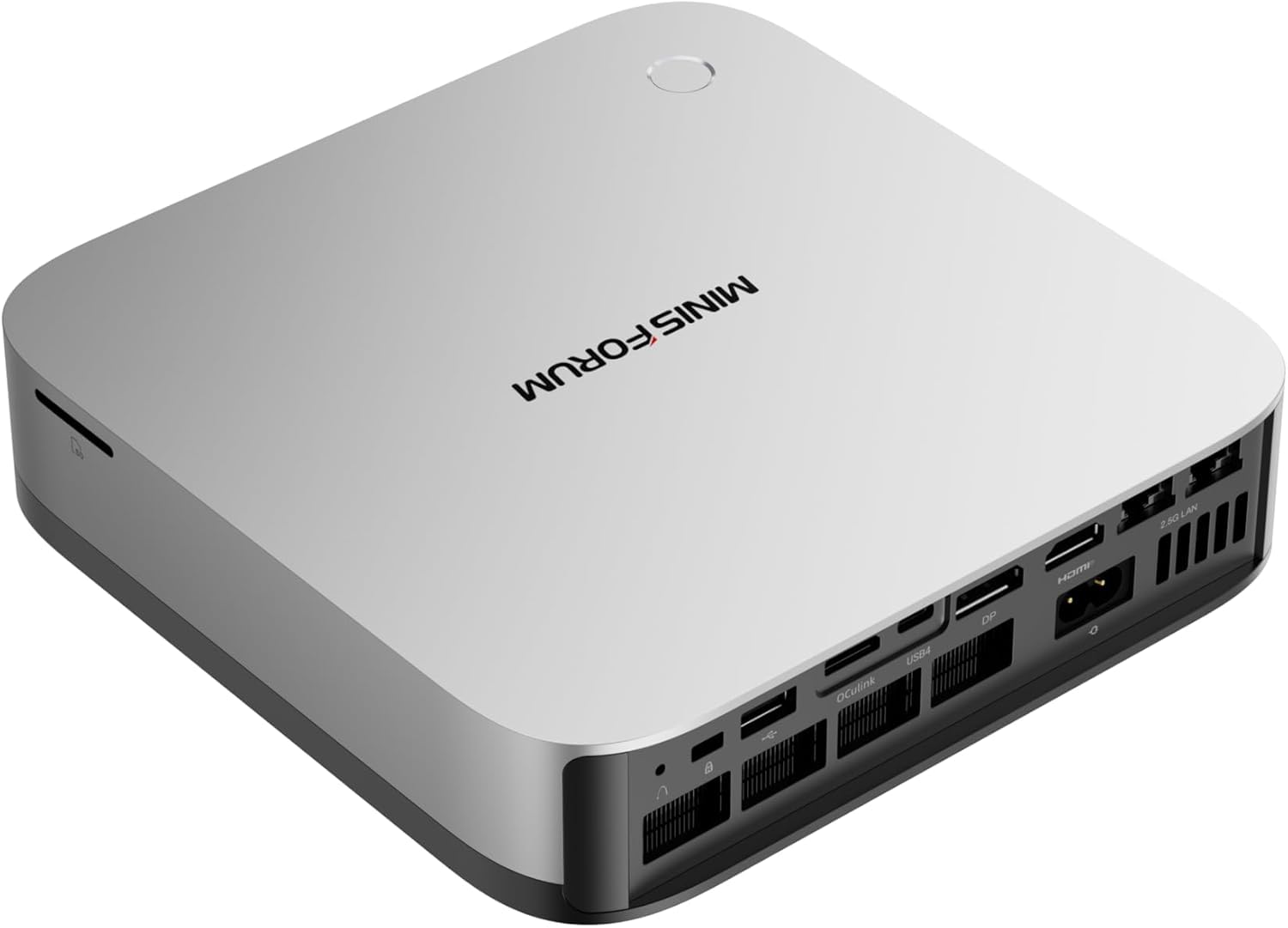 MINISFORUM AI کامپیوتر Mini PC AI X1 Pro AMD Ryzen AI 9 HX370(12 هسته/24 رشته، تا 5.1 گیگاهرتز)& AMD Radeon 890M، کامپیوتر Mini Gaming، 32GB DDR5 1TB PCIe 4.0 SSD، خروجی 8K Quad، 2x2.5G LAN/WIFI 7+BT5.4، پورت‌های Oculink X1 Pro-370 32/1TB