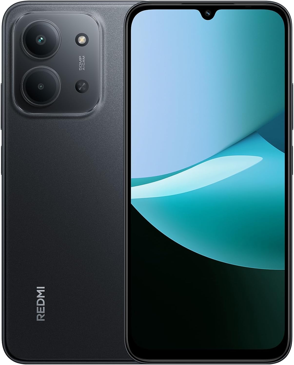 XIAOMI (Renewed) Redmi 15C 4G Midnight Black 8GB+256GB, Massive 6000mAH Battery, 120Hz 6.9" Display, Stylish Design, 50MP AI Dual Camera, 33W Fast Charging