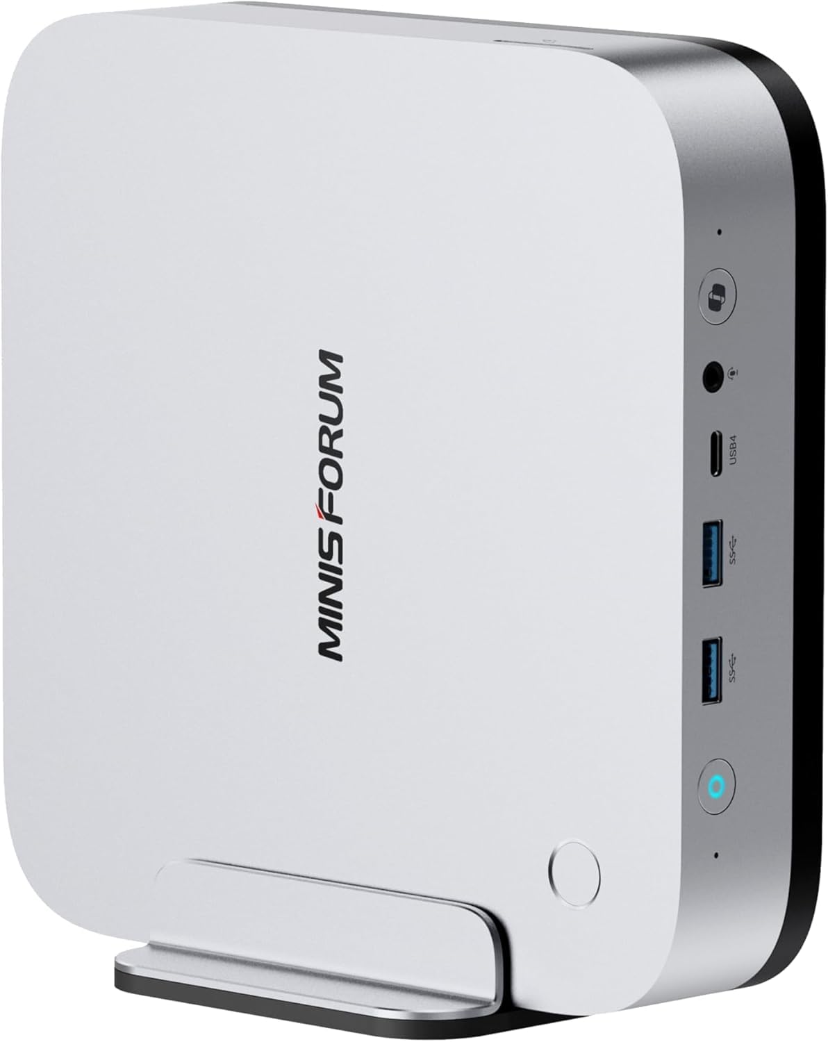 MINISFORUM AI X1 Pro-470 Mini PC، AMD Ryzen AI 9 HX470 (12C/24T، تا 5.2 گیگاهرتز)، Radeon 890M، 32 گیگابایت رم DDR5، 1 ترابایت حافظه جامد PCIe 4.0، نمایش 4K Quad، LAN دوگانه 2.5G، Wi-Fi 7، بلوتوث 5.4، OCuLink X1 Pro-470 32/1TB