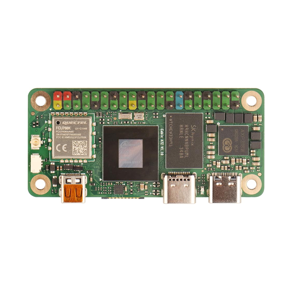Radxa Cubie A7Z، کامپیوتر تک‌تور رادکسا با پردازنده هشت هسته‌ای، نمایشگر دوگانه و همچنین پردازنده کمکی RISC-V (Cubie A7 Zero 1GB)
