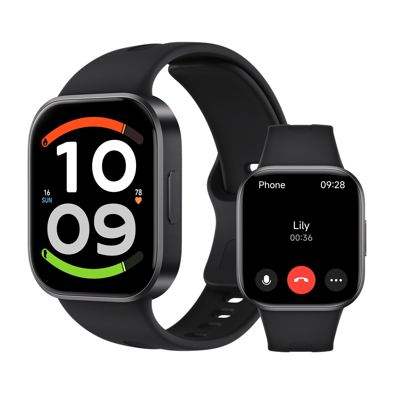 ساعت هوشمند Xiaomi Redmi Watch 6 Active برای زنان / مردان، پیگیری سلامتی / ورزش / خواب، تماس بلوتوث، نمایشگر AOD 1200 نیت برای ورزش های خارجی، نمایش AMOLED 1.85 اینچ، باتری 18 روزه، فوق العاده نازک IOS&AND، سیاه Watch 6 Active